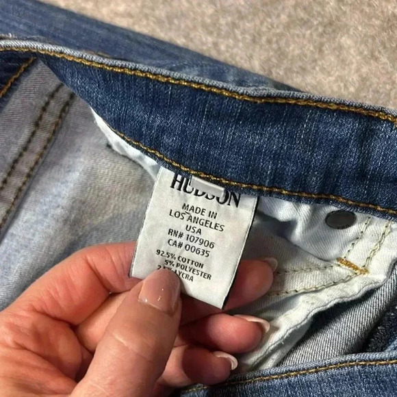 Hudson Krista Super Skinny Jeans, Size 28 - Picture 11 of 14